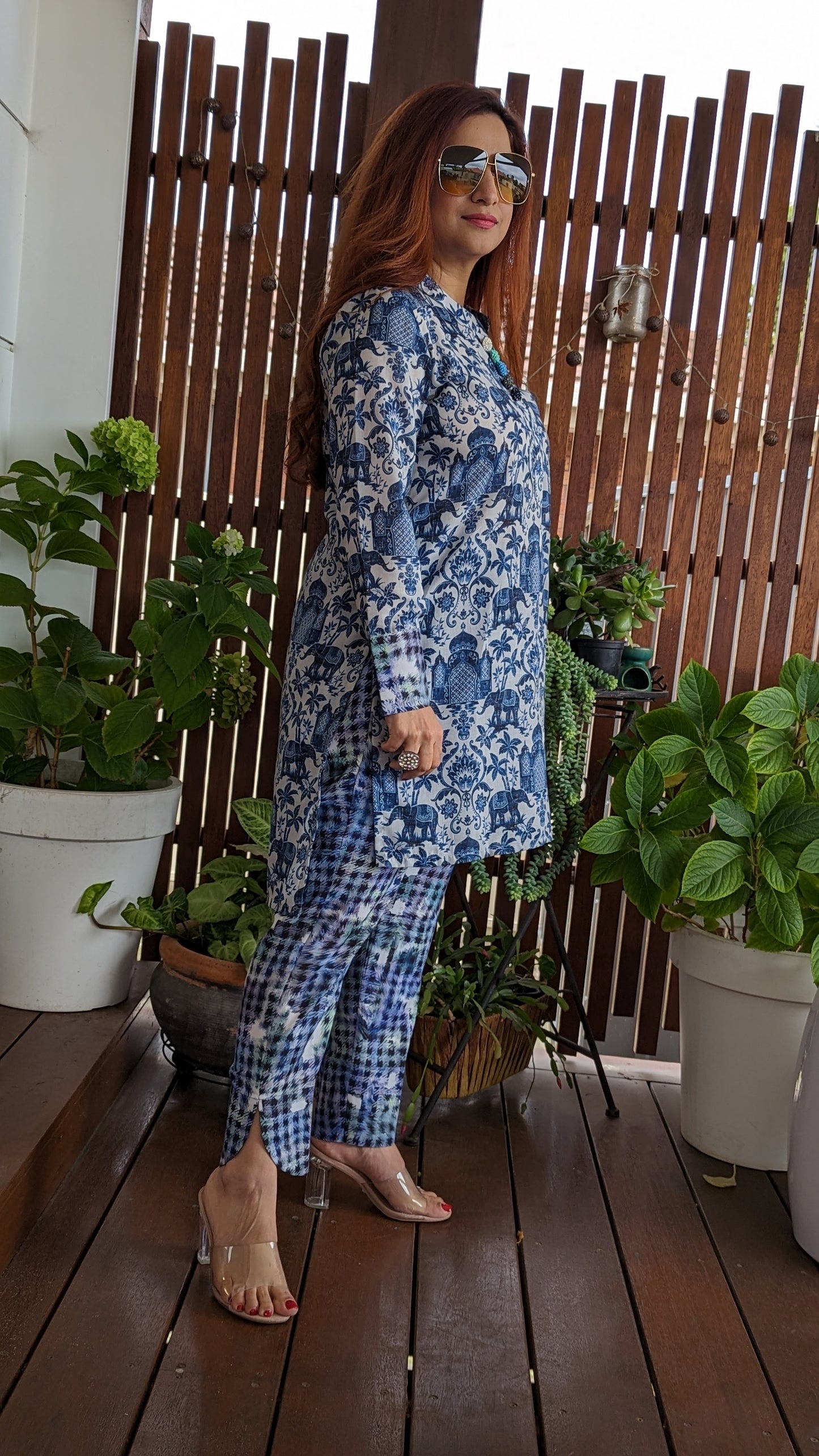 Kurta style Co Ord set
