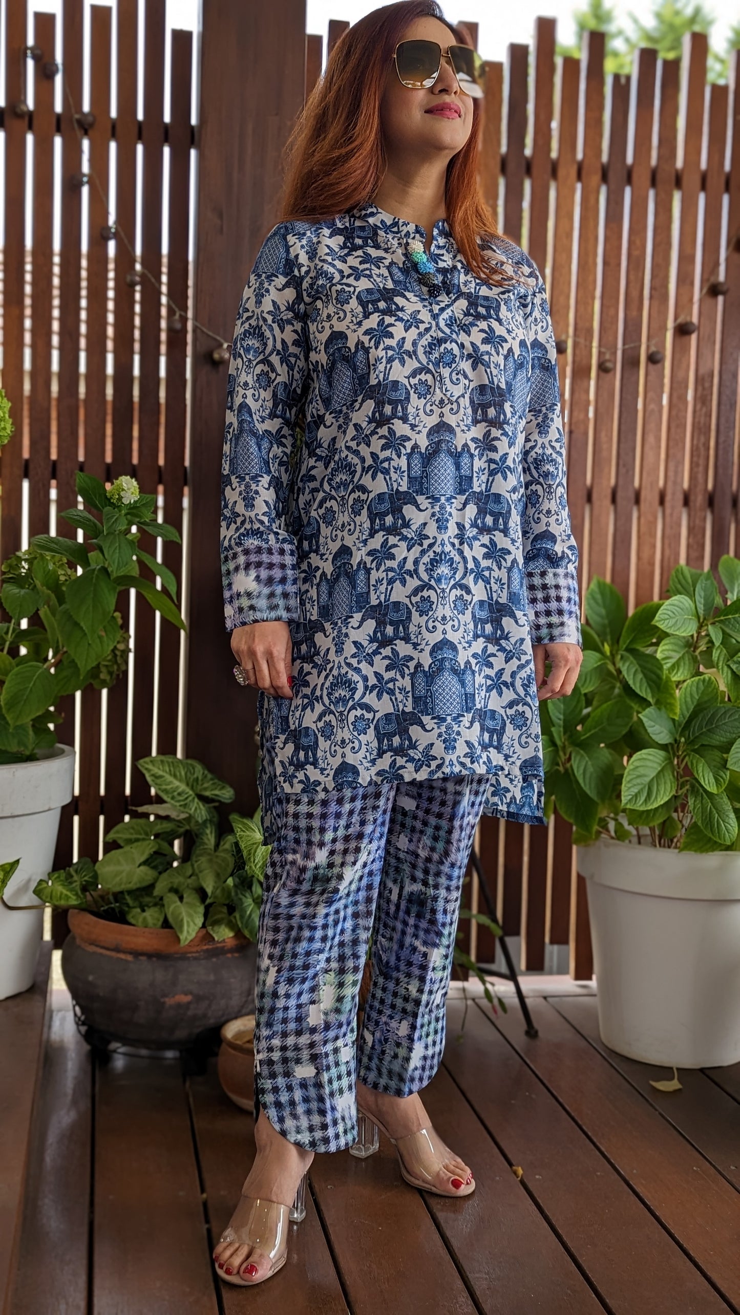 Kurta style Co Ord set
