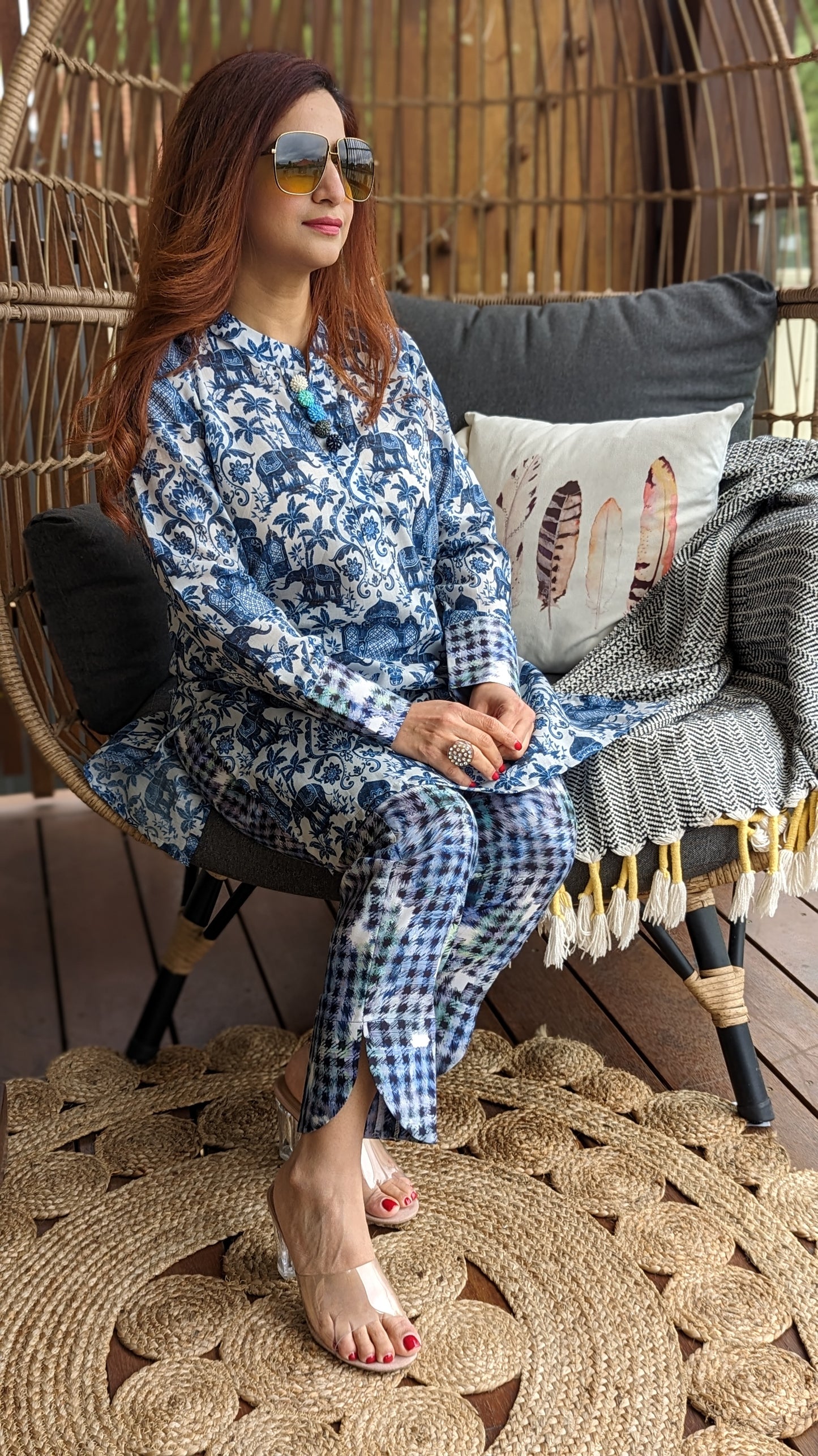 Kurta style Co Ord set
