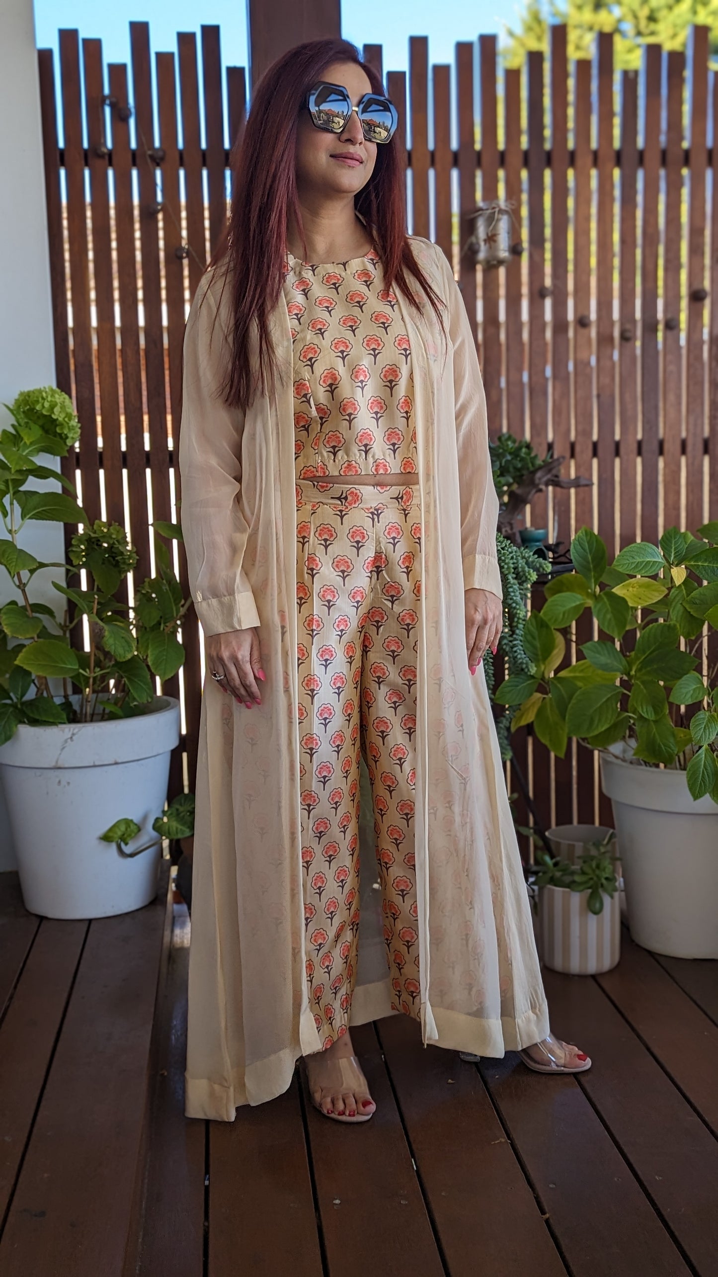 3 piece culotte set