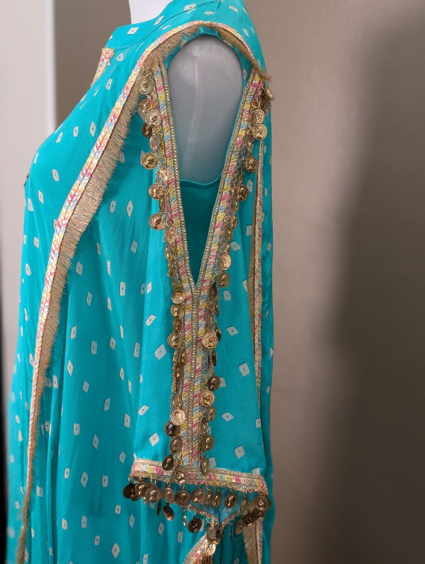 Boho style kaftan set