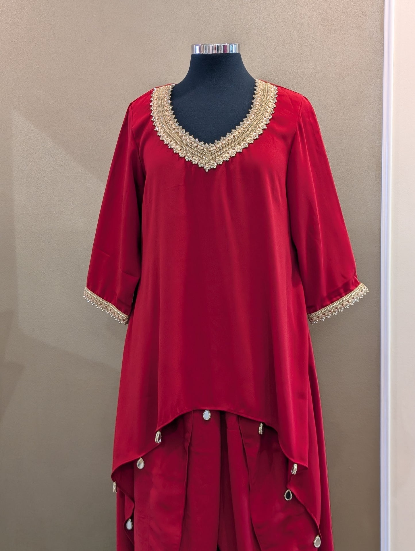 High low kurta set