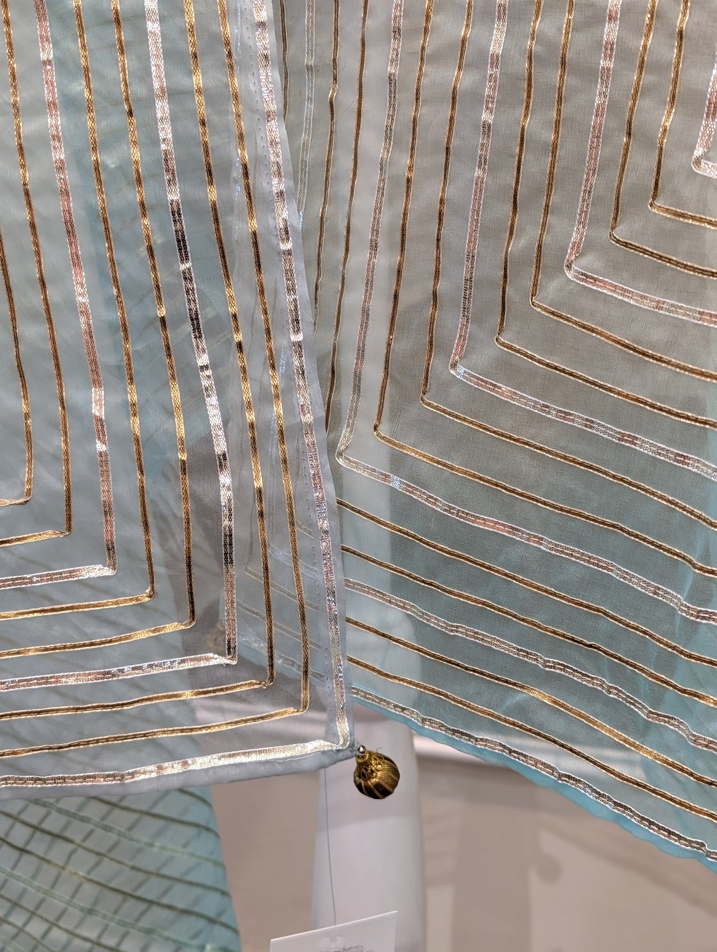 Organza gota dupatta