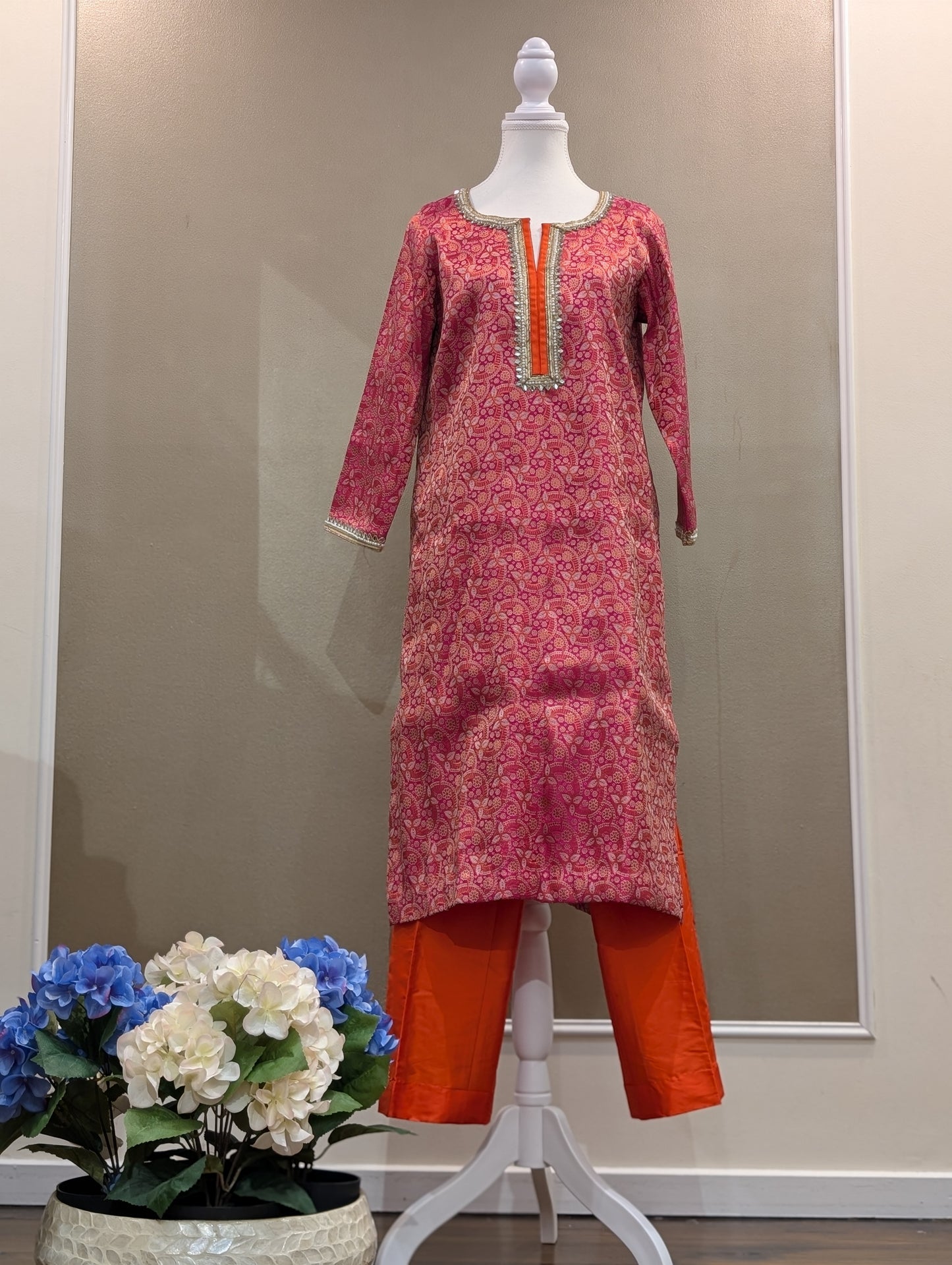 Brocade kurta set