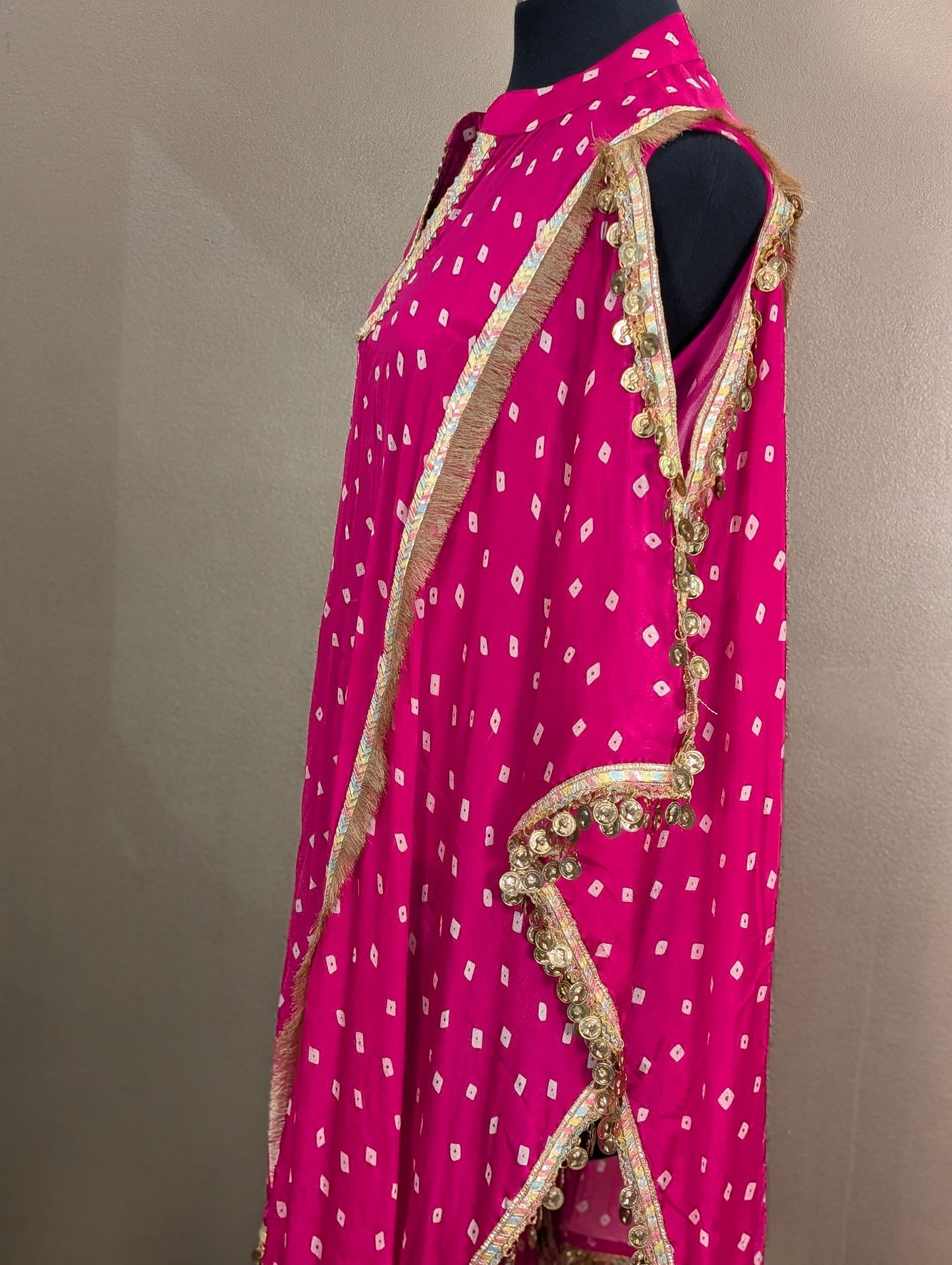 Boho style kaftan set
