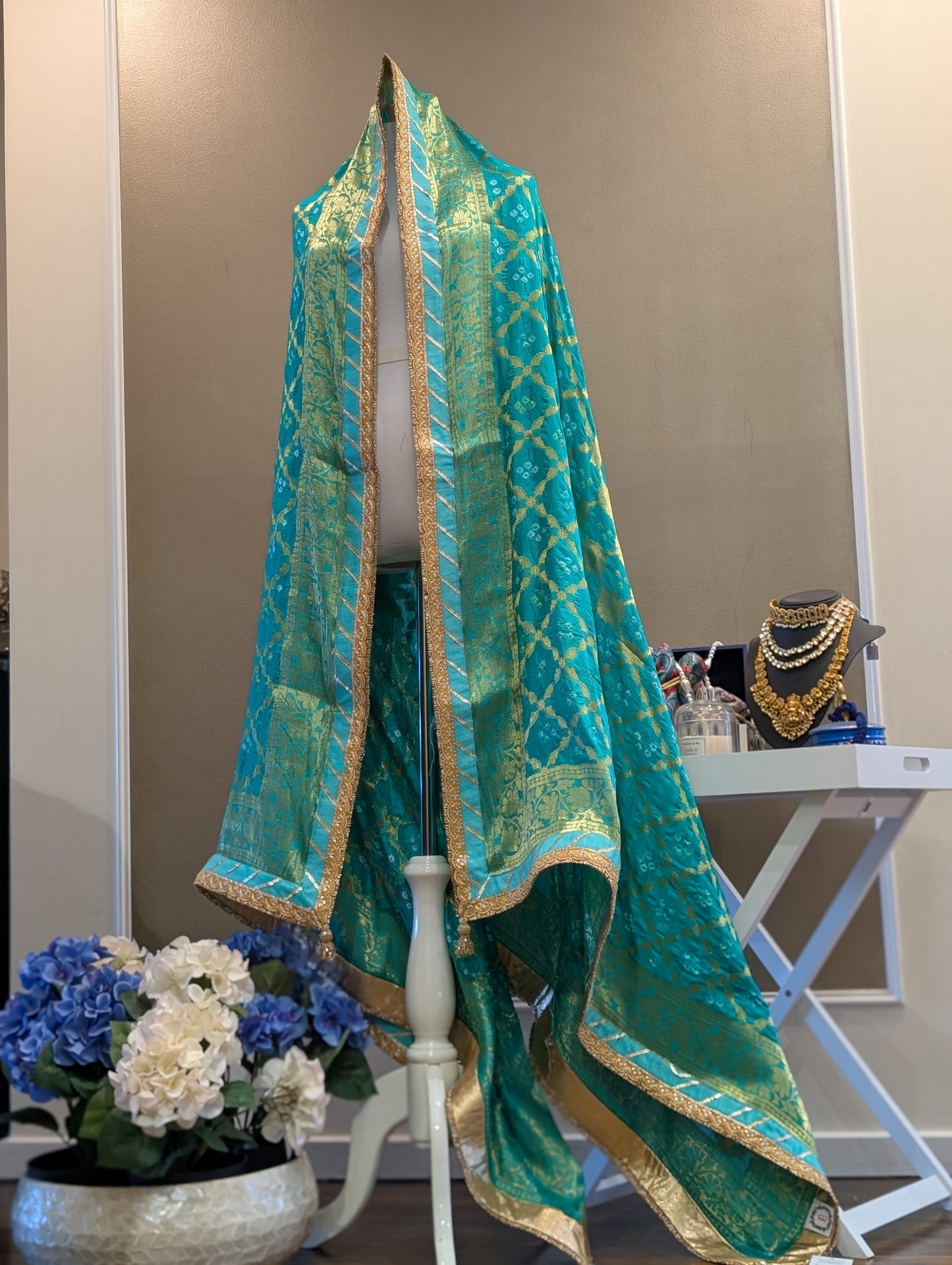 Benarasi silk dupatta