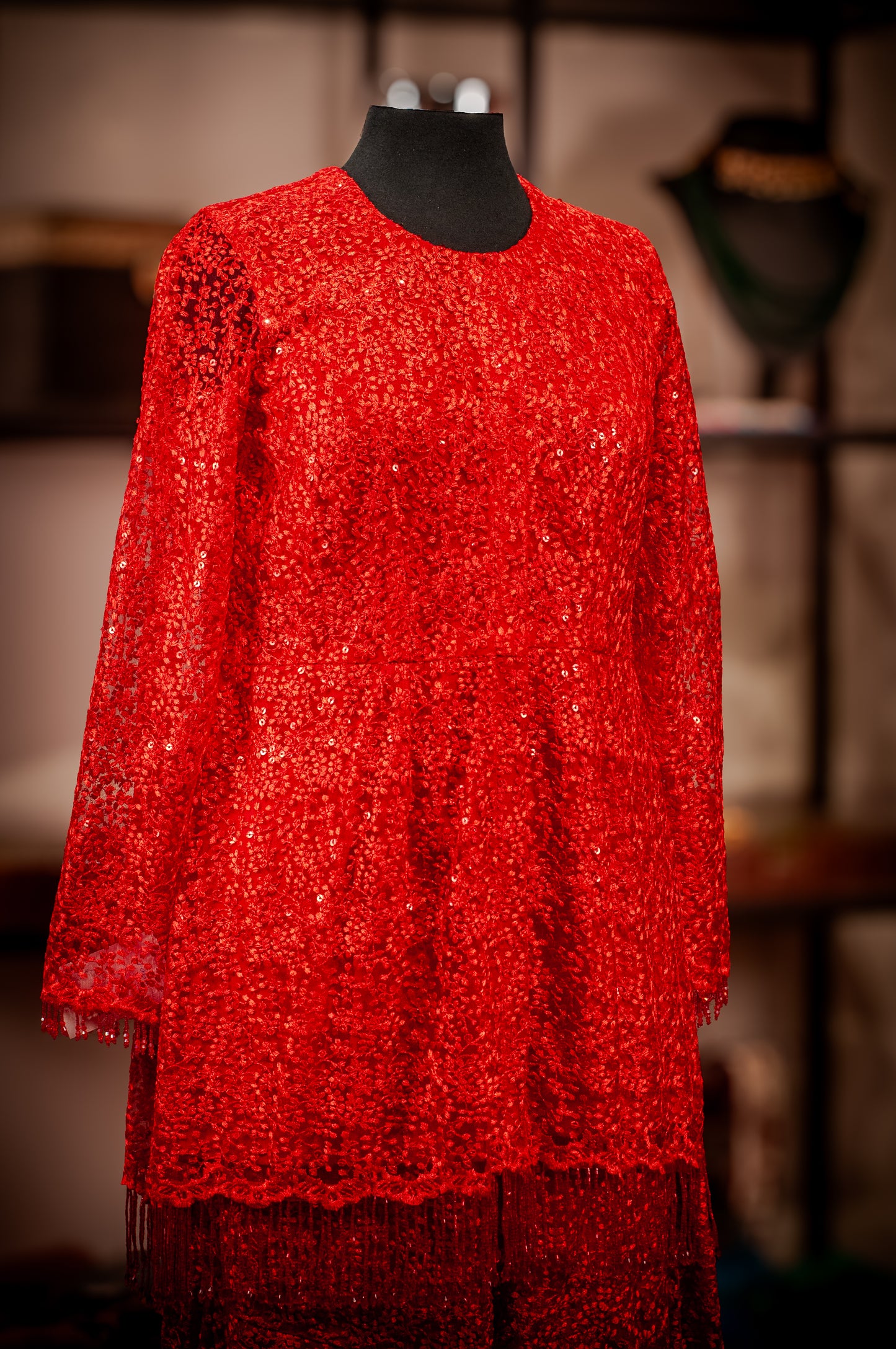 Peplum style garara set