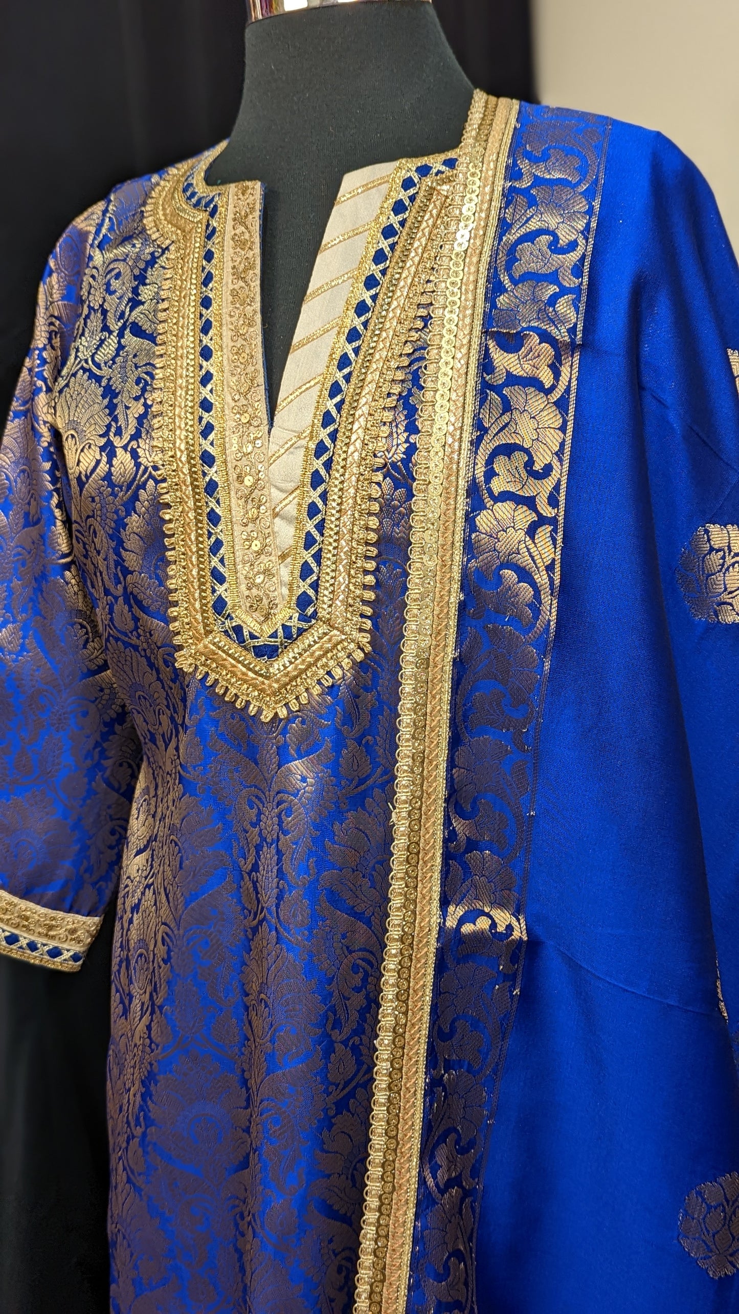Brocade palazzo set