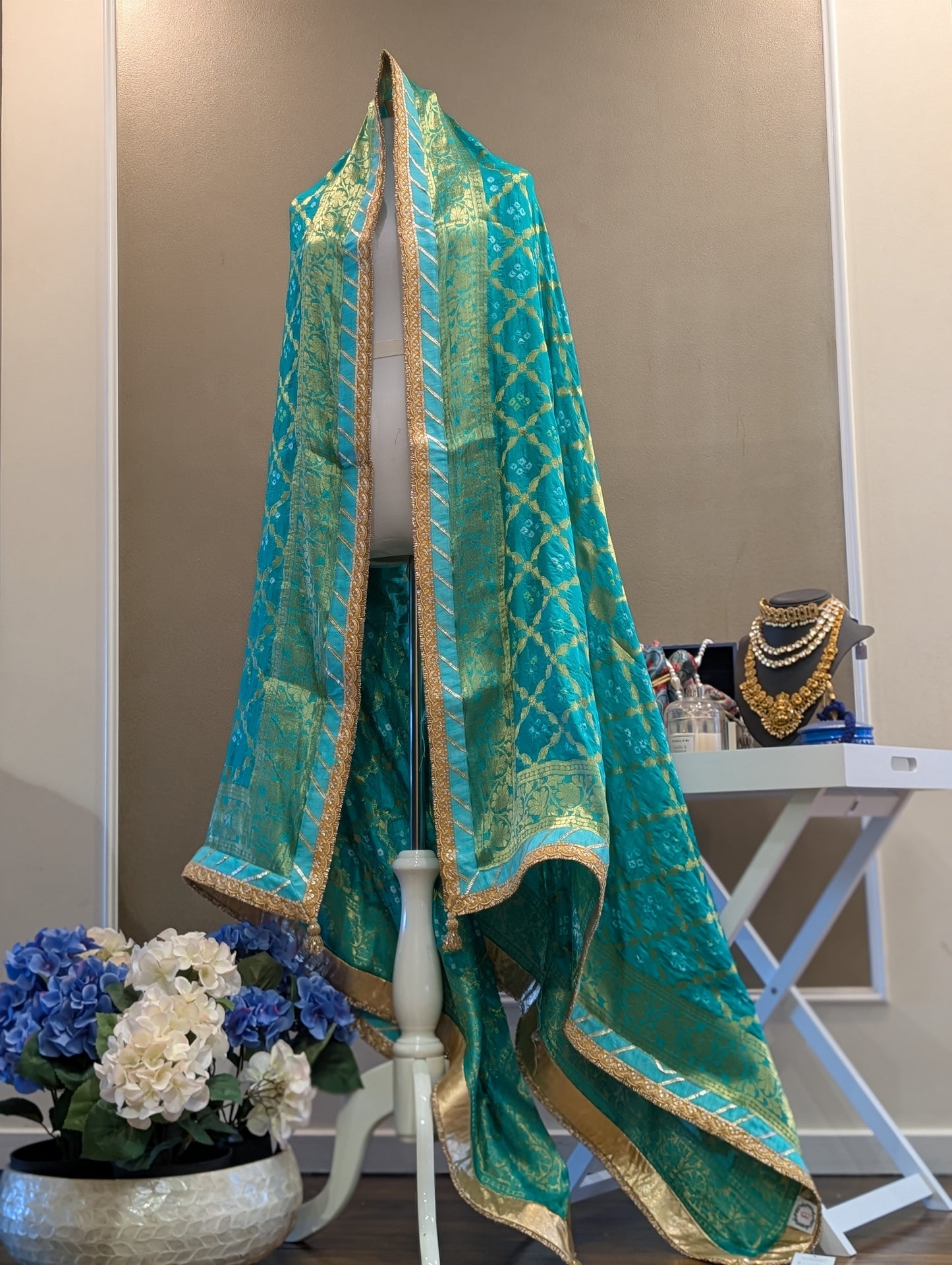 Benarasi silk dupatta