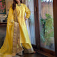 Silk  zari pallazo set