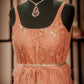 Sequin embellished gown