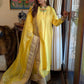 Silk  zari pallazo set