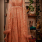 Sequin embellished gown
