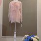 Organza tops with slip