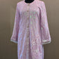Sequin textured kurta tulip set