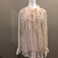 Organza tops with slip